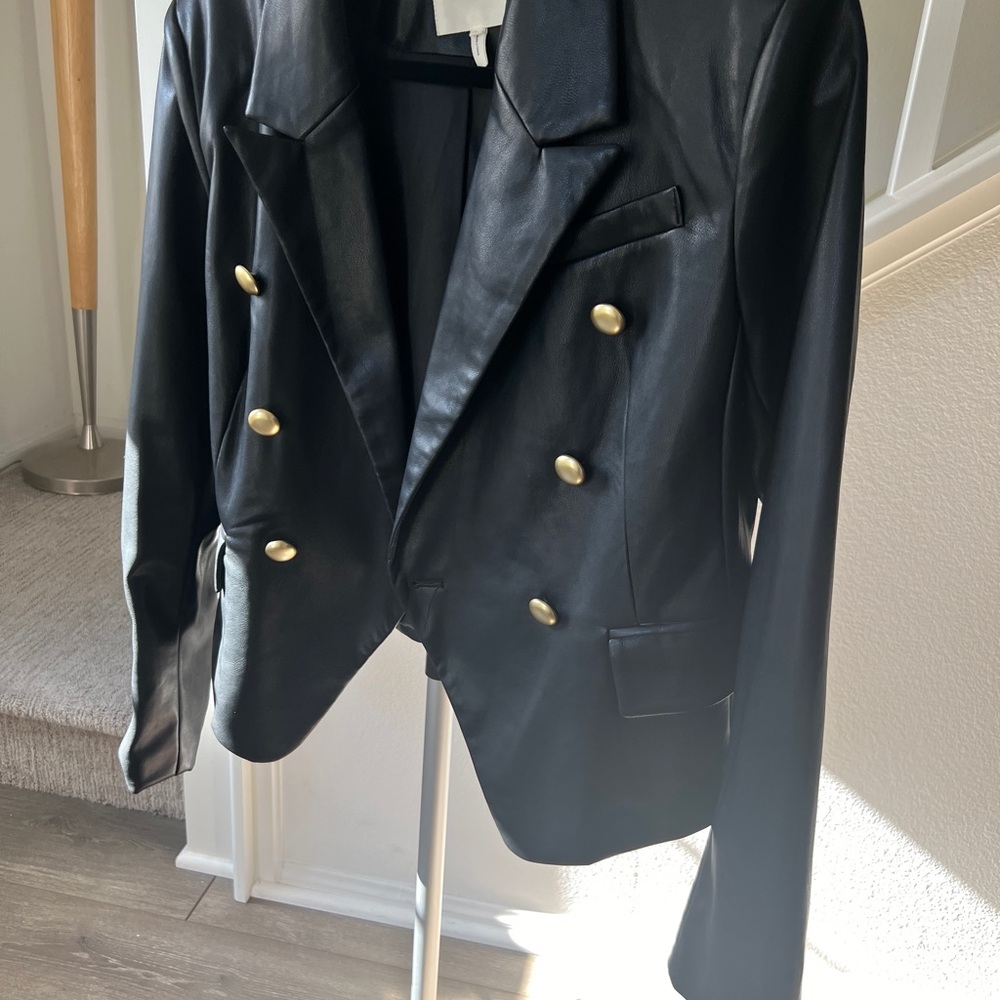AVEC LES FILLS leather jacket